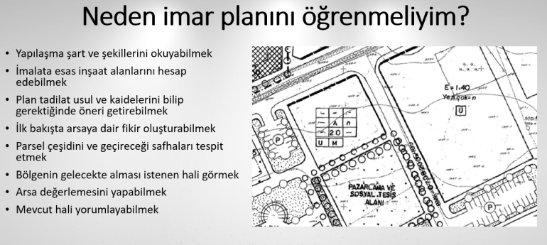 NEDEN İMAR PLANI ÖĞRENMELİYİM?